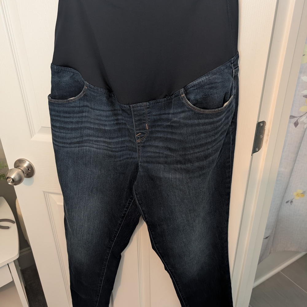 Maternity Dark Blue Jeans